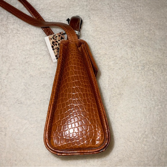 Kenneth Jay Lane Croco Embossed Purse - Picture 5 of 10